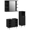 vidaXL &Sigma;&epsilon;&tau; &Epsilon;&pi;ί&pi;&lambda;&omega;&nu; &Mu;&pi;ά&nu;&iota;&omicron;&upsilon; &mu;&epsilon; &rho;ά&phi;&iota; 3 pcs &Mu;&alpha;ύ&rho;&omicron; 30 x 30 x 99,5 &epsilon;&kappa;