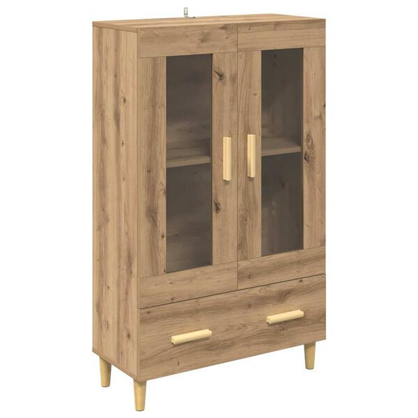 vidaXL Highboard Artisan Oak 70 x 31 x 115 &epsilon;&kappa; &Epsilon;&pi;&epsilon;&xi;&epsilon;&rho;&gamma;&alpha;&sigma;&mu;έ&nu;&omicron; &xi;ύ&lambda;&omicron;