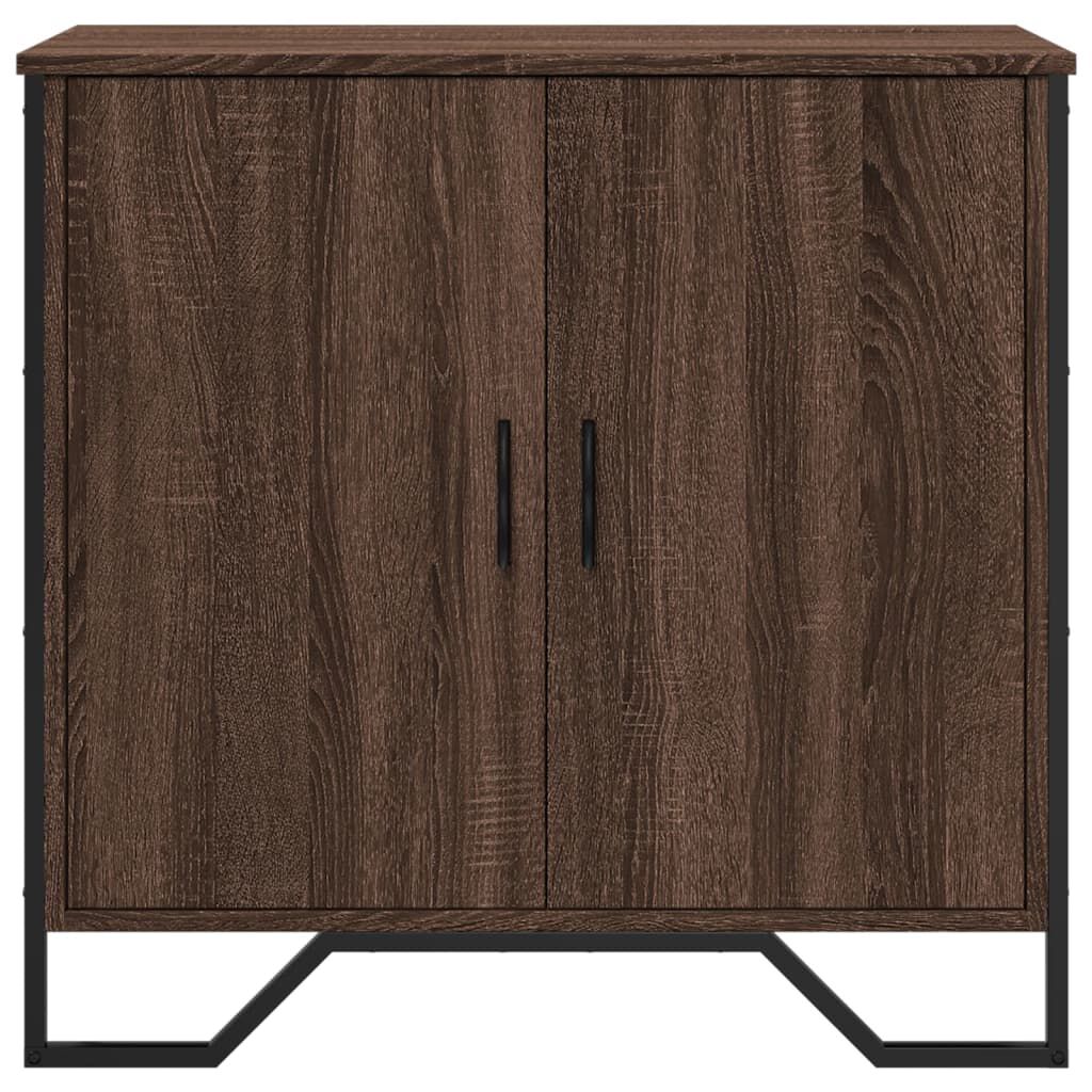 vidaXL Μπουφές Καφέ Δρυς 78x35,5x74,5 εκ. από Επεξεργασμένο Ξύλο