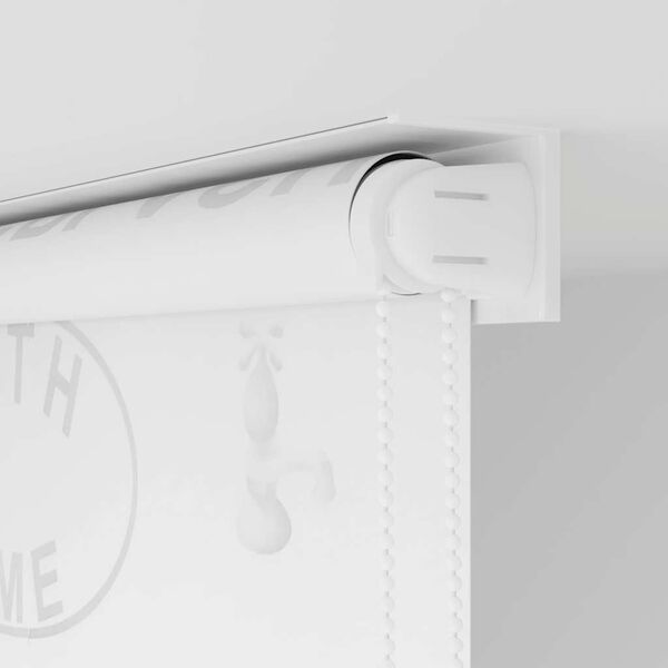 vidaXL Κουρτίνα Μπάνιου Ρολό Σχέδιο Πιτσιλιά 140 x 240 εκ.