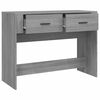 vidaXL Τραπέζι Κονσόλα Γκρι Sonoma 100x39x75 εκ. Επεξεργασμένο Ξύλο