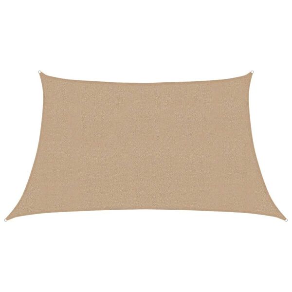 vidaXL Πανί Σκίασης Taupe 3/4 x 2 μ. από HDPE 160 γρ./μ²