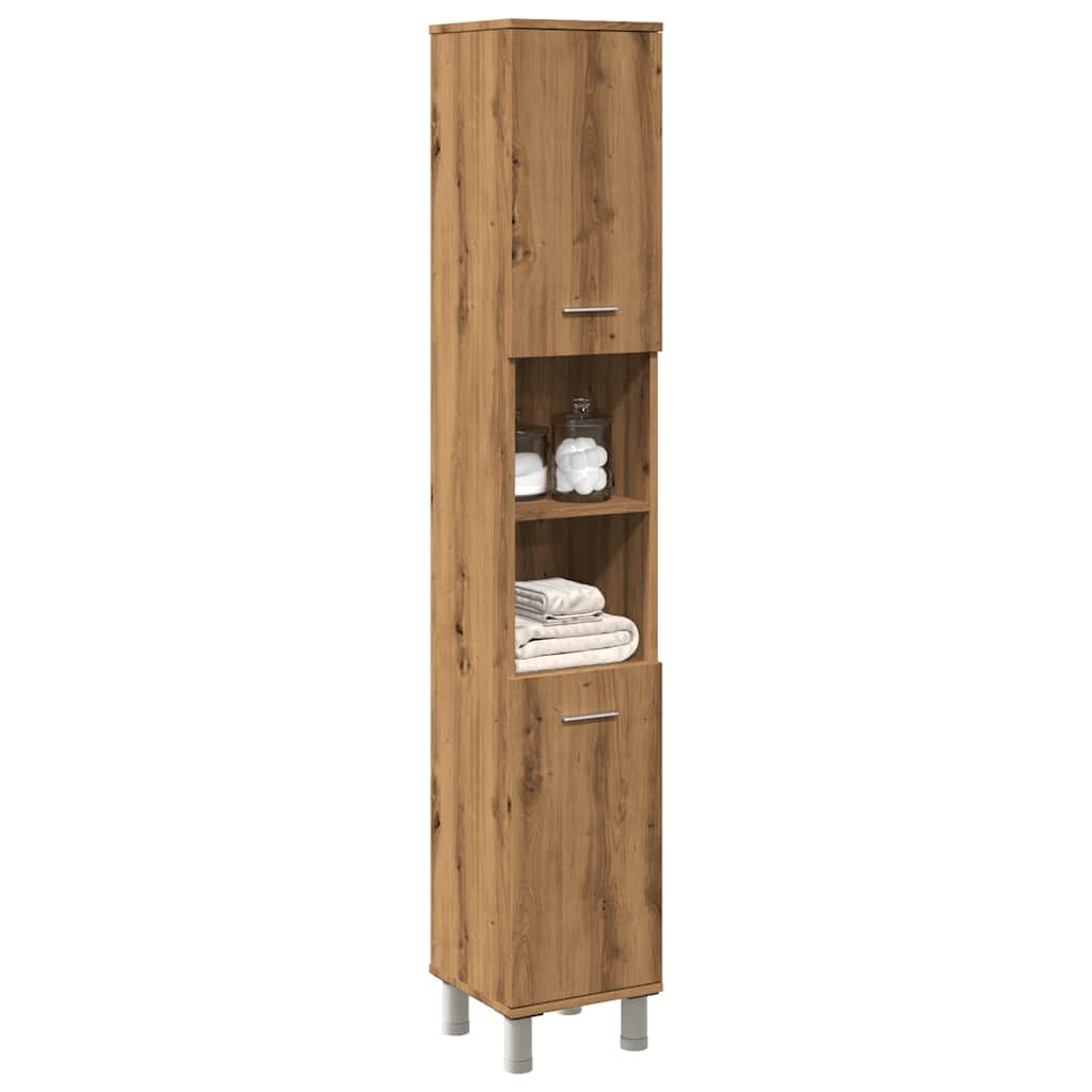 vidaXL Ντουλάπι μπάνιου Artisan Oak 30x30x179 cm Κατασκευασμένο ξύλο