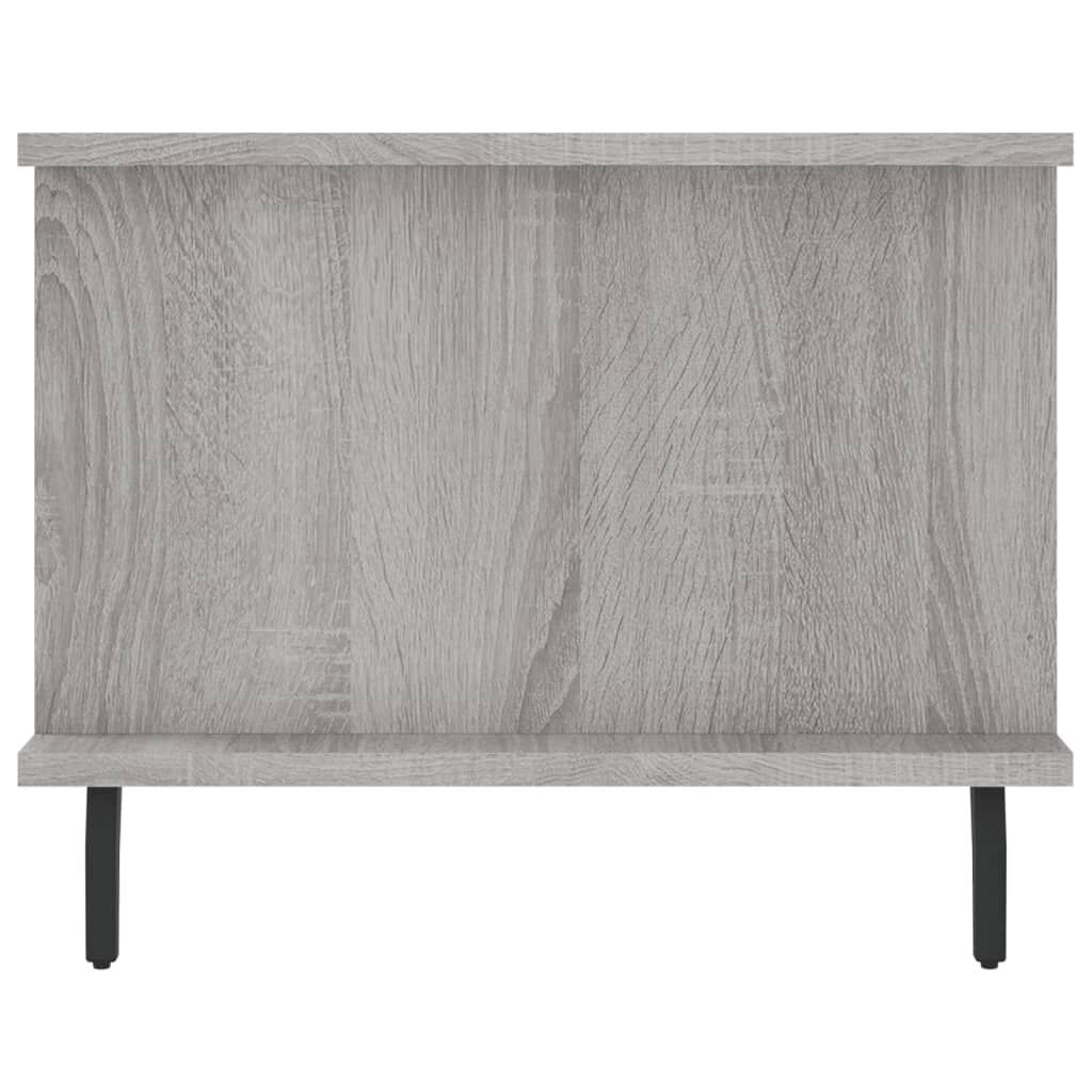 vidaXL Τραπεζάκι Σαλονιού Γκρι Sonoma 90x50x40 εκ. Επεξεργασμένο Ξύλο