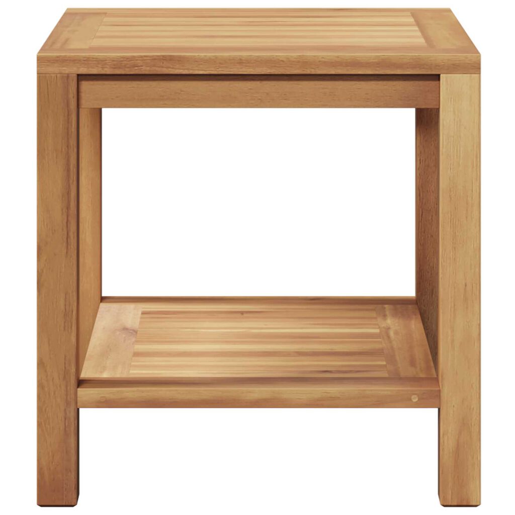 vidaXL Τραπεζάκι σαλονιού Καφέ 45 x 45 x 45 cm Μασίφ ξύλο teak