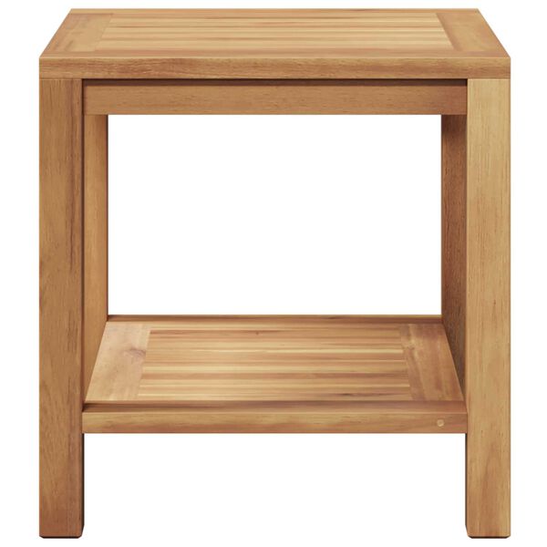 vidaXL Τραπεζάκι σαλονιού Καφέ 45 x 45 x 45 cm Μασίφ ξύλο teak