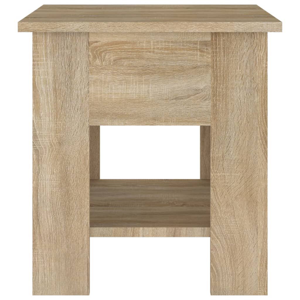 vidaXL Τραπεζάκι Σαλονιού Sonoma Δρυς 40 x 40 x 42 εκ. από Συνθ. Ξύλο