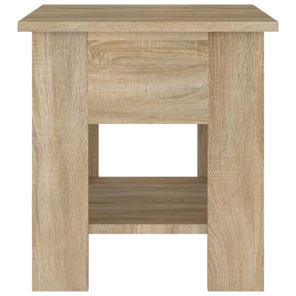 vidaXL Τραπεζάκι Σαλονιού Sonoma Δρυς 40 x 40 x 42 εκ. από Συνθ. Ξύλο