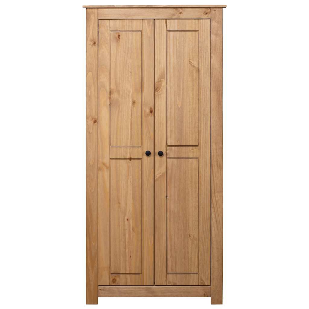 vidaXL Ντουλάπα 80 x 50 x 171,5 εκ. από Μασίφ Ξύλο Πεύκου Σειρά Panama
