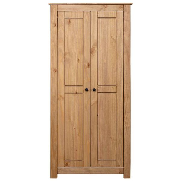 vidaXL Ντουλάπα 80 x 50 x 171,5 εκ. από Μασίφ Ξύλο Πεύκου Σειρά Panama