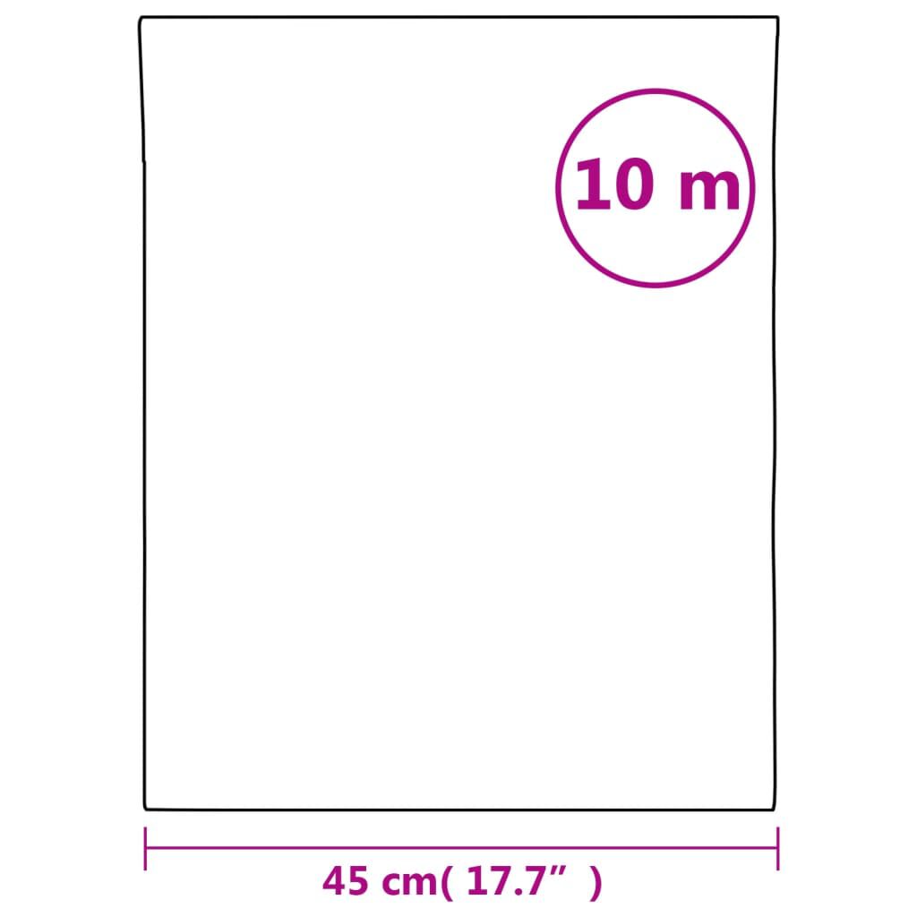 vidaXL Μεμβράνη Παραθύρου Ματ Γκρι 45x1000 εκ. PVC