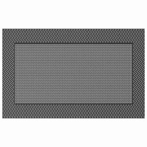 vidaXL Χαλί εξωτερικού χώρου ARAKIL Μαύρο και γκρι 250 x 400 cm PP