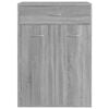 vidaXL Παπουτσοθήκη Γκρι Sonoma 60x35x84 εκ. από Επεξεργασμένο Ξύλο