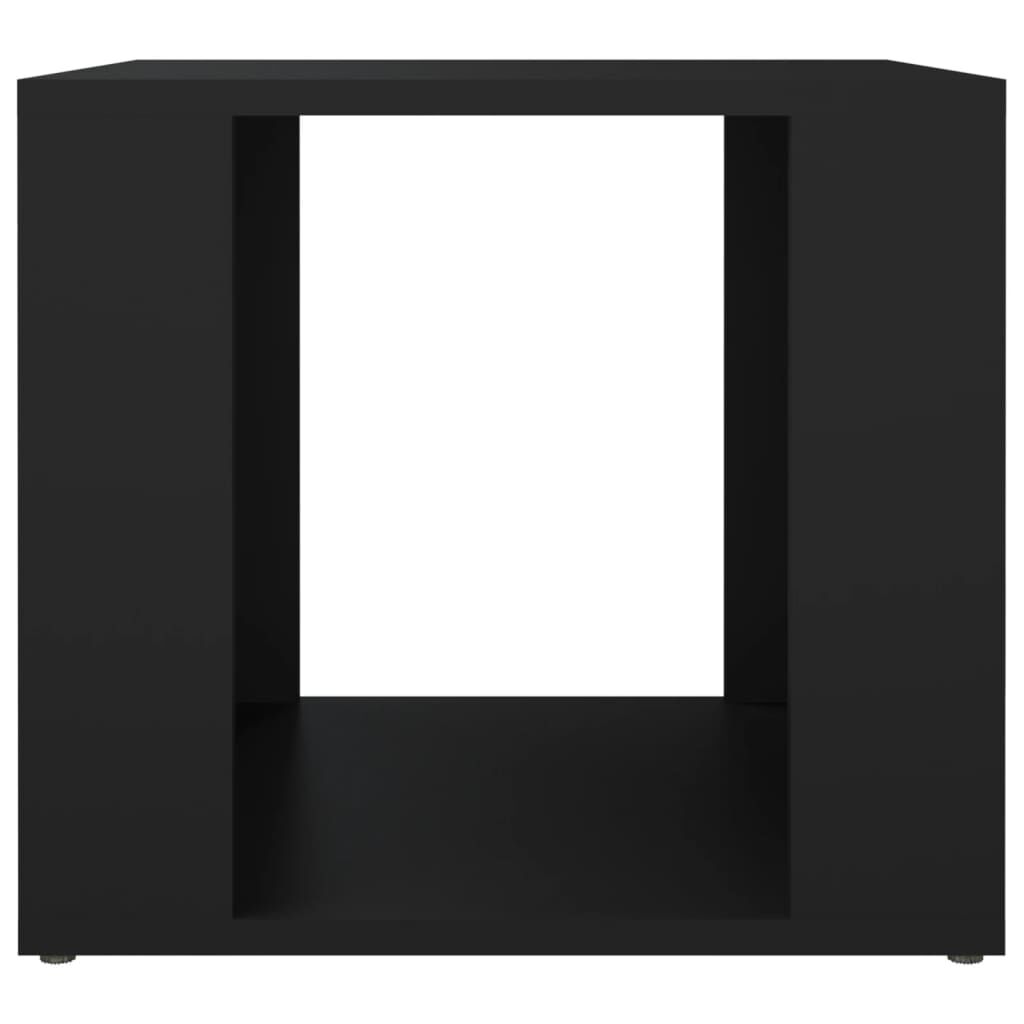 vidaXL Κομοδίνο Μαύρο 41 x 40 x 36 εκ. από Επεξεργασμένο Ξύλο