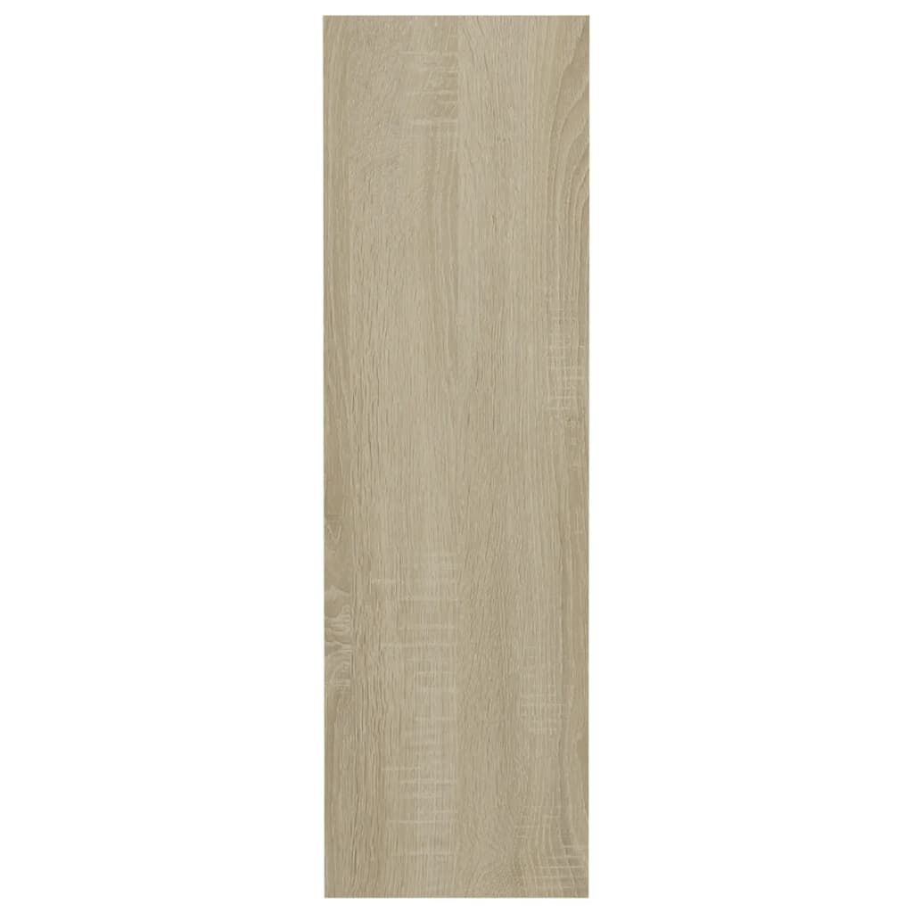 vidaXL Παπουτσοθήκες 2 τεμ. Sonoma Δρυς 80 x 18 x 60 εκ. Μοριοσανίδα