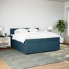 vidaXL &Kappa;&rho;&epsilon;&beta;ά&tau;&iota; Boxspring &mu;&epsilon; &Sigma;&tau;&rho;ώ&mu;&alpha; &Mu;&pi;&lambda;&epsilon; 200x200 &epsilon;&kappa;. &Beta;&epsilon;&lambda;&omicron;ύ&delta;&iota;&nu;&omicron;