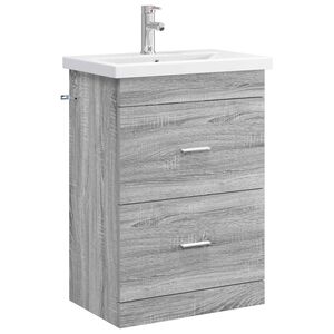 vidaXL &Sigma;&epsilon;&tau; &Epsilon;&pi;ί&pi;&lambda;&omega;&nu; &Mu;&pi;ά&nu;&iota;&omicron;&upsilon; &Gamma;&kappa;&rho;&iota; Sonoma 61 x 40 x 84,5 &epsilon;&kappa;