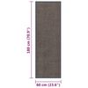 vidaXL Πατάκι Εισόδου Θυσανωτό Σκούρο Καφέ 60 x 180 εκ.