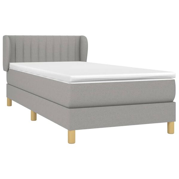 vidaXL &Kappa;&rho;&epsilon;&beta;ά&tau;&iota; Boxspring &mu;&epsilon; &Sigma;&tau;&rho;ώ&mu;&alpha; &Alpha;&nu;&omicron;&iota;&chi;&tau;ό &Gamma;&kappa;&rho;&iota; 80x200 &epsilon;&kappa;. &Upsilon;&phi;&alpha;&sigma;&mu;ά&tau;&iota;&nu;&omicron;