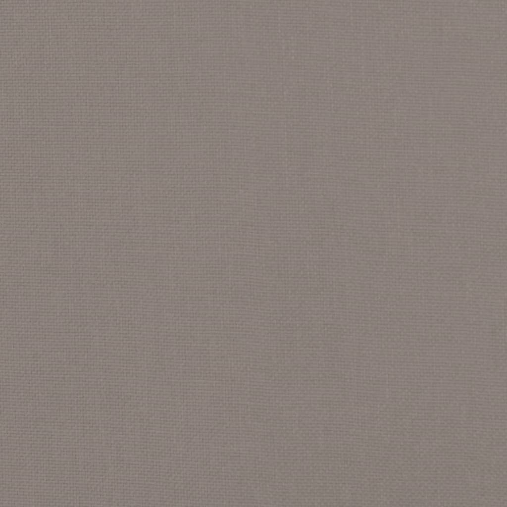 vidaXL Κουνιστή Πολυθρόνα Taupe Υφασμάτινη