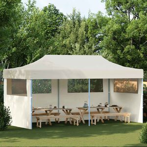vidaXL &Tau;έ&nu;&tau;&alpha; &Epsilon;&kappa;&delta;&eta;&lambda;ώ&sigma;&epsilon;&omega;&nu; Pop-up &Pi;&tau;&upsilon;&sigma;&sigma;ό&mu;&epsilon;&nu;&eta; &Kappa;&rho;&epsilon;&mu; 3 x 6 &mu;.