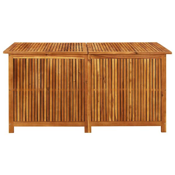 vidaXL Μπαούλο Αποθήκευσης Κήπου 150x80x75 εκ. από Μασίφ Ξύλο Ακακίας