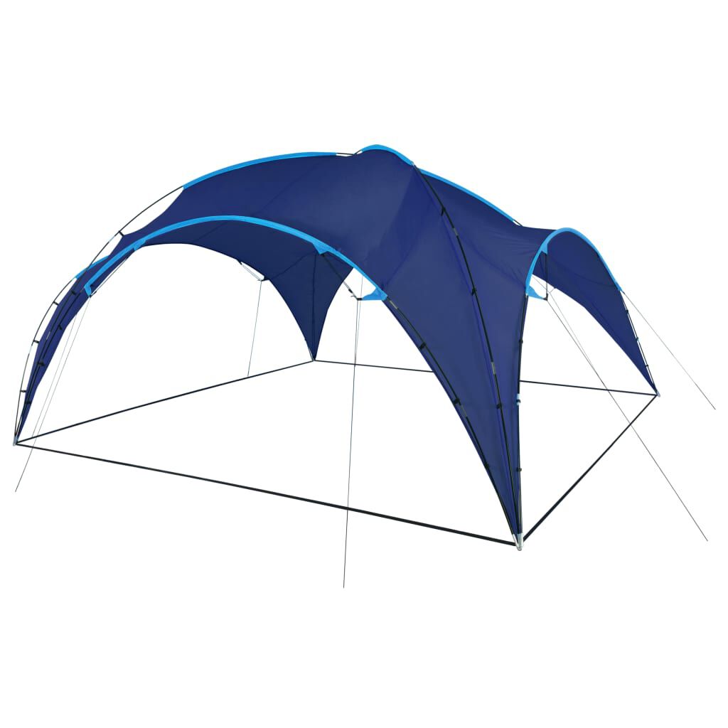 vidaXL Τέντα Εκδηλώσεων Αψίδα Σκούρο Μπλε 450 x 450 x 265 εκ.