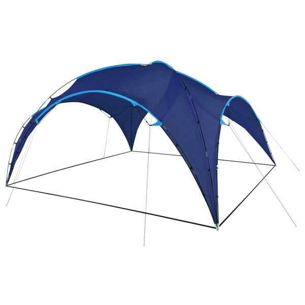 vidaXL Τέντα Εκδηλώσεων Αψίδα Σκούρο Μπλε 450 x 450 x 265 εκ.