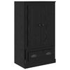 vidaXL Highboard &mu;&epsilon; &sigma;&upsilon;&rho;&tau;ά&rho;&iota; 3 pcs &Mu;&alpha;ύ&rho;&eta; &Omicron;&xi;&upsilon;ά &Epsilon;&pi;&epsilon;&xi;&epsilon;&rho;&gamma;&alpha;&sigma;&mu;έ&nu;&omicron; &xi;ύ&lambda;&omicron;