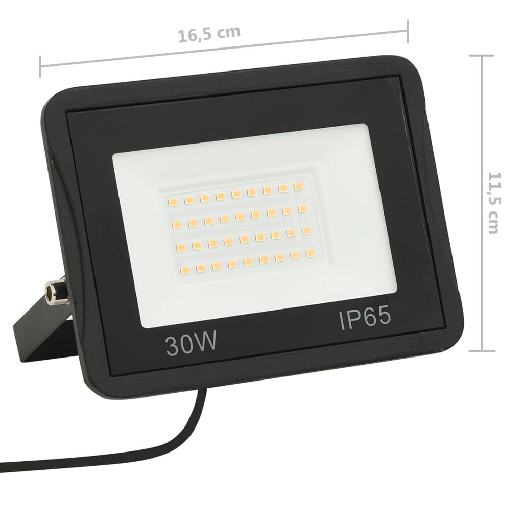 vidaXL Προβολείς LED 2 τεμ. Ψυχρό Λευκό 30 W
