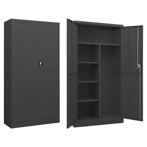 vidaXL &Phi;&omicron;&rho;&iota;&alpha;&mu;ό&sigmaf; &Alpha;&nu;&theta;&rho;&alpha;&kappa;ί 90 x 40 x 180 &epsilon;&kappa;. &Alpha;&tau;&sigma;ά&lambda;&iota;&nu;&omicron;&sigmaf;