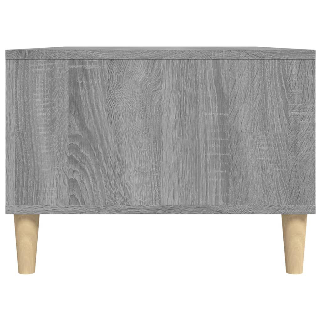 vidaXL Τραπεζάκι Σαλονιού Γκρι Sonoma 90x50x36,5εκ. Επεξεργασμένο Ξύλο