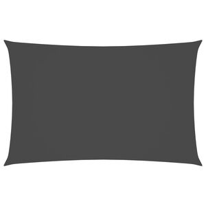 vidaXL Πανί Σκίασης Ορθογώνιο Ανθρακί 2 x 5 μ. από Ύφασμα Oxford