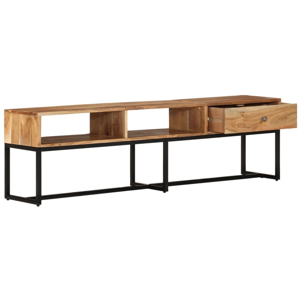 vidaXL Έπιπλο Τηλεόρασης 160 x 30 x 45 εκ. από Μασίφ Ξύλο Ακακίας