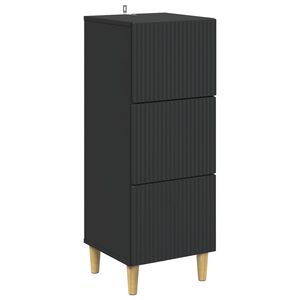 vidaXL &Nu;&tau;&omicron;&upsilon;&lambda;ά&pi;&iota; &mu;&epsilon; &Sigma;&upsilon;&rho;&tau;ά&rho;&iota;&alpha; &Mu;&alpha;ύ&rho;&omicron; 33 x 34,5 x 90 &epsilon;&kappa; &Epsilon;&pi;&epsilon;&xi;&epsilon;&rho;&gamma;&alpha;&sigma;&mu;έ&nu;&omicron; &Xi;ύ&lambda;&omicron;