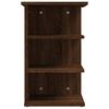 vidaXL Βοηθητικό Ντουλάπι Καφέ Δρυς 35x35x55 εκ. Επεξεργασμένο Ξύλο