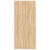 vidaXL Ντουλάπα Χρώμα Sonoma Δρυς 90 x 52 x 200 εκ. από Επεξ. Ξύλο