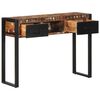 vidaXL Τραπέζι κονσόλας Πολύχρωμο 100x35x75 cm Στερεό ξύλο ανακτημένο