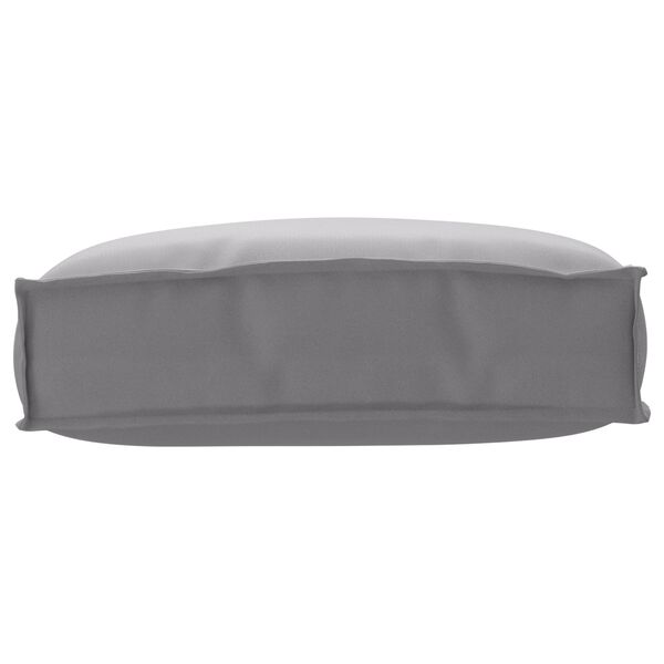 vidaXL Μαξιλάρι παλέτας για πλάτη Γκρι 50 x 40 x 12 cm Ύφασμα Oxford