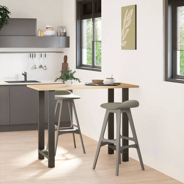 vidaXL &Pi;ό&delta;&iota;&alpha; &Tau;&rho;&alpha;&pi;&epsilon;&zeta;&iota;&omicron;ύ &Mu;&pi;&alpha;&rho; 2 &tau;&epsilon;&mu;. &Alpha;&nu;&theta;&rho;&alpha;&kappa;ί 60x(100-101) &epsilon;&kappa;. &Alpha;&tau;&sigma;ά&lambda;&iota;