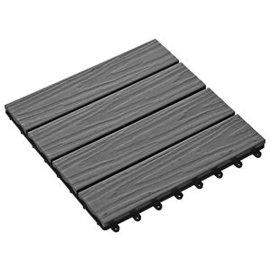 vidaXL &Pi;&lambda;ά&kappa;&alpha; &Kappa;&alpha;&tau;&alpha;&sigma;&kappa;&epsilon;&upsilon;ή&sigmaf; 3D &Sigma;&chi;&epsilon;&delta;ί&alpha;&sigma;&eta; 11 pcs &Gamma;&kappa;&rho;&iota; 30 x 30 cm WPC