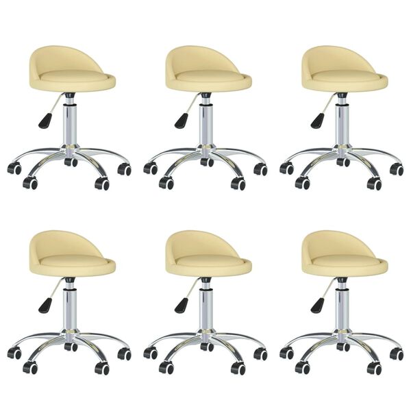 vidaXL &Kappa;&alpha;&rho;έ&kappa;&lambda;&epsilon;&sigmaf; &Tau;&rho;&alpha;&pi;&epsilon;&zeta;&alpha;&rho;ί&alpha;&sigmaf; &Pi;&epsilon;&rho;&iota;&sigma;&tau;&rho;&epsilon;&phi;ό&mu;&epsilon;&nu;&epsilon;&sigmaf; 6 &tau;&epsilon;&mu;. &Kappa;&rho;&epsilon;&mu; &Sigma;&upsilon;&nu;&theta;. &Delta;έ&rho;&mu;&alpha;