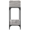 vidaXL Τραπέζι Κονσόλα Γκρι Sonoma 100x30,5x75 εκ. Επεξεργασμένο Ξύλο