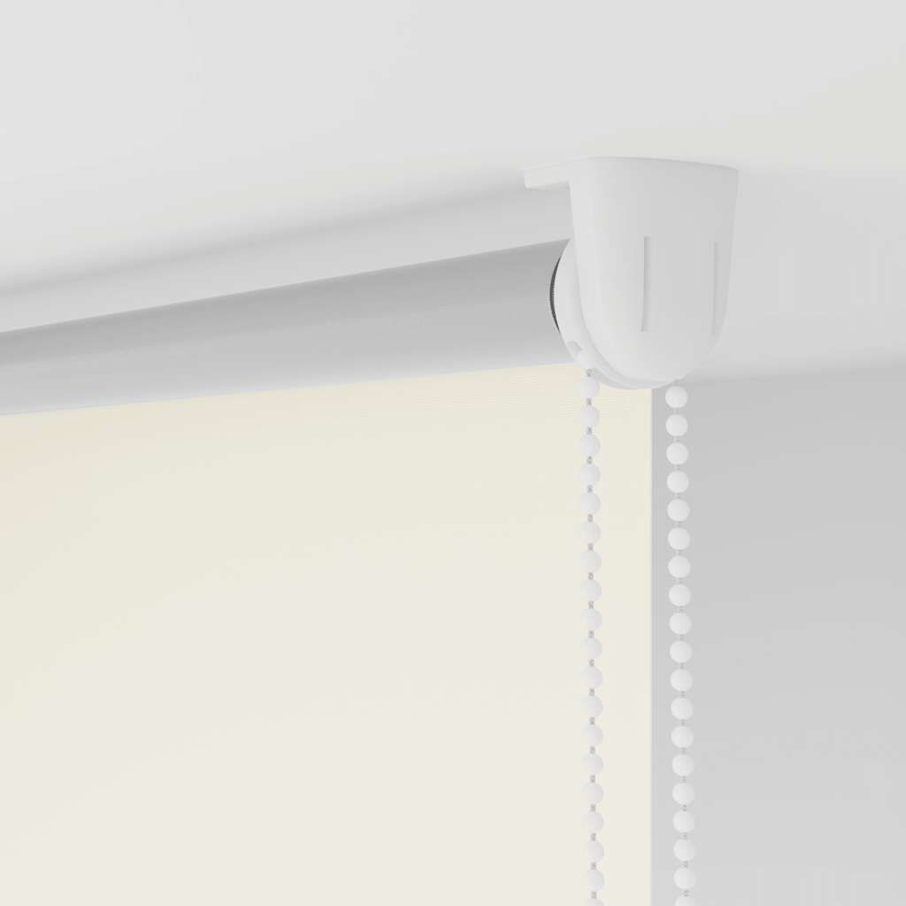 vidaXL Ρολέρ Μπλακάουτ Υπόλευκη 55x150 εκ. Πλάτος υφάσματος 50,7 εκ.