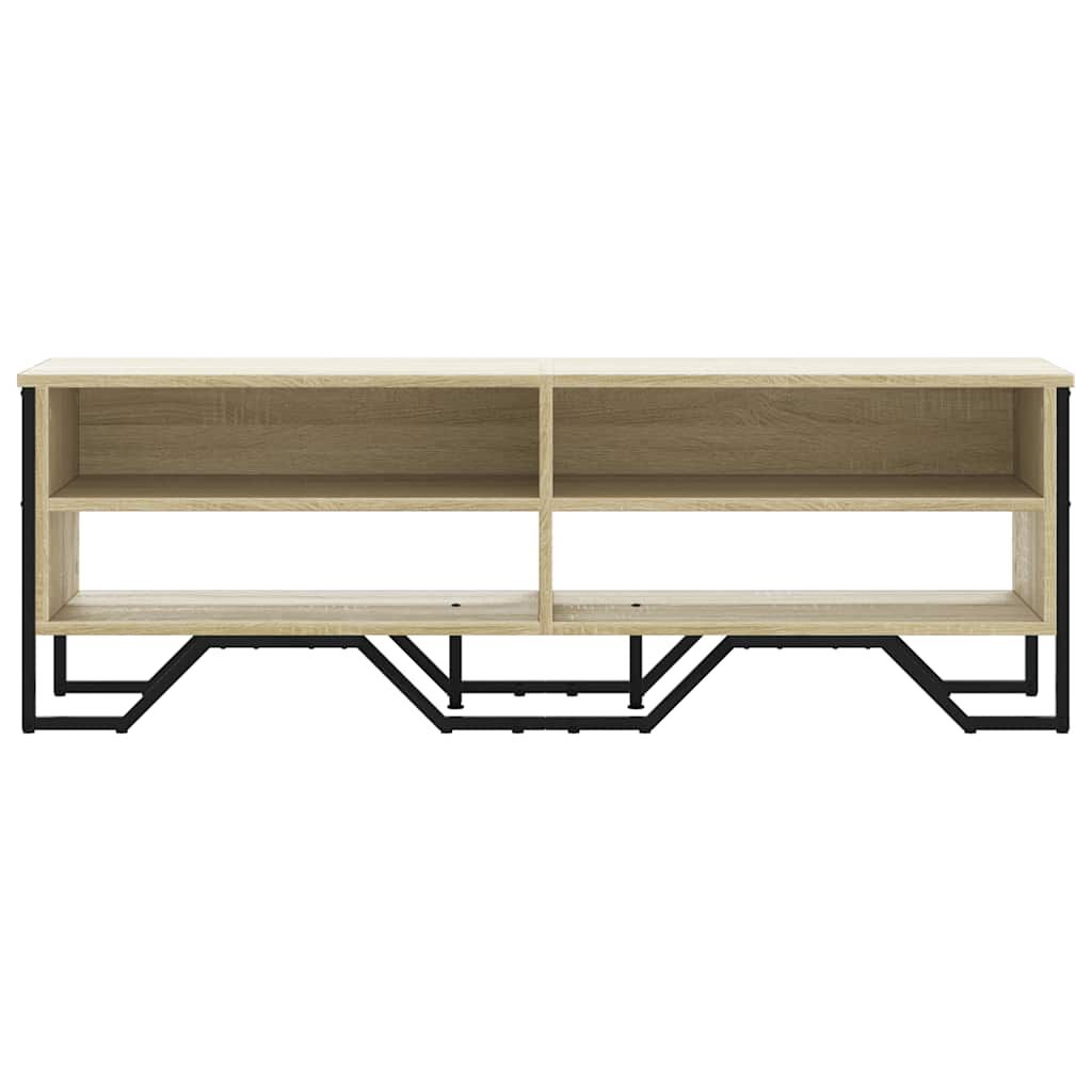 vidaXL Έπιπλο Τηλεόρασης Sonoma Δρυς 122x34x41 εκ. Επεξεργασμένο Ξύλο