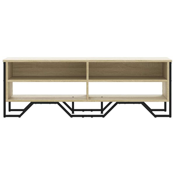 vidaXL Έπιπλο Τηλεόρασης Sonoma Δρυς 122x34x41 εκ. Επεξεργασμένο Ξύλο