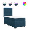vidaXL &Kappa;&rho;&epsilon;&beta;ά&tau;&iota; Boxspring &mu;&epsilon; &Sigma;&tau;&rho;ώ&mu;&alpha; &Mu;&pi;&lambda;&epsilon; 80 x 200 &epsilon;&kappa;. &Beta;&epsilon;&lambda;&omicron;ύ&delta;&iota;&nu;&omicron;