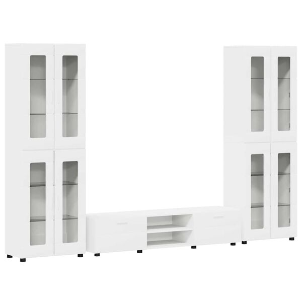 vidaXL &Sigma;&epsilon;&tau; &epsilon;&pi;ί&pi;&lambda;&omicron;&upsilon; &tau;&eta;&lambda;&epsilon;ό&rho;&alpha;&sigma;&eta;&sigmaf; &mu;&epsilon; &rho;ά&phi;&iota; FLORIN &Lambda;&epsilon;&upsilon;&kappa;ό &Epsilon;&pi;&epsilon;&xi;&epsilon;&rho;&gamma;&alpha;&sigma;&mu;έ&nu;&omicron; &xi;ύ&lambda;&omicron;