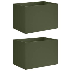 vidaXL &Gamma;&lambda;ά&sigma;&tau;&rho;&alpha; &Kappa;ή&pi;&omicron;&upsilon; 2 &tau;&mu;&chi;. &Lambda;&alpha;&delta;ί 50 x 40 x 40 &epsilon;&kappa;.