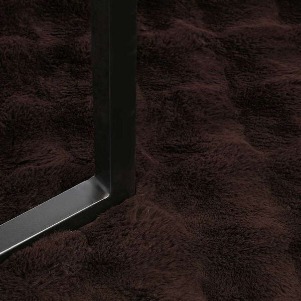 vidaXL Ψεύτικη κουβέρτα από κουνέλι 4 pcs Καμηλοπάρδαλη 150 x 220 cm